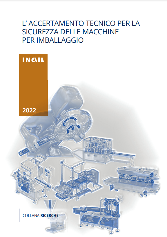 Copertina volume accertamento tecnico macchine per imballaggio